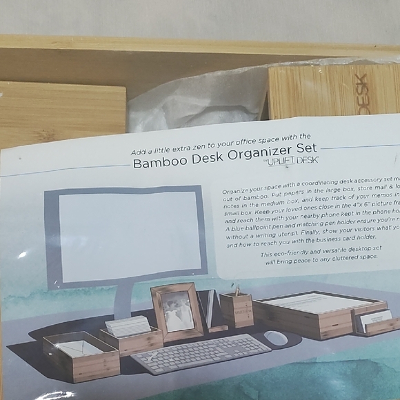 BAMBOO‎ Natural Desk Accessory Collection - Picture 2 of 9